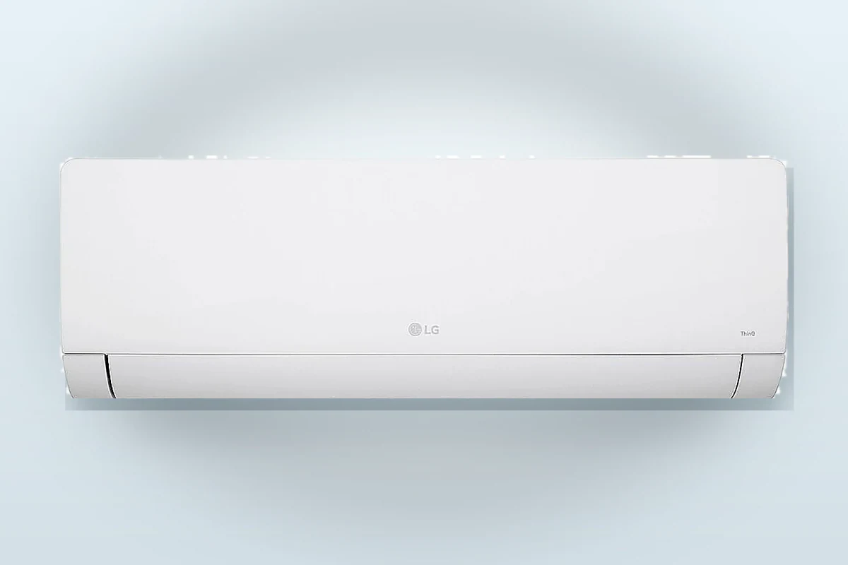 LG DUALCOOL WZ Biały / fabryczne wykończenie — widok urządzenia