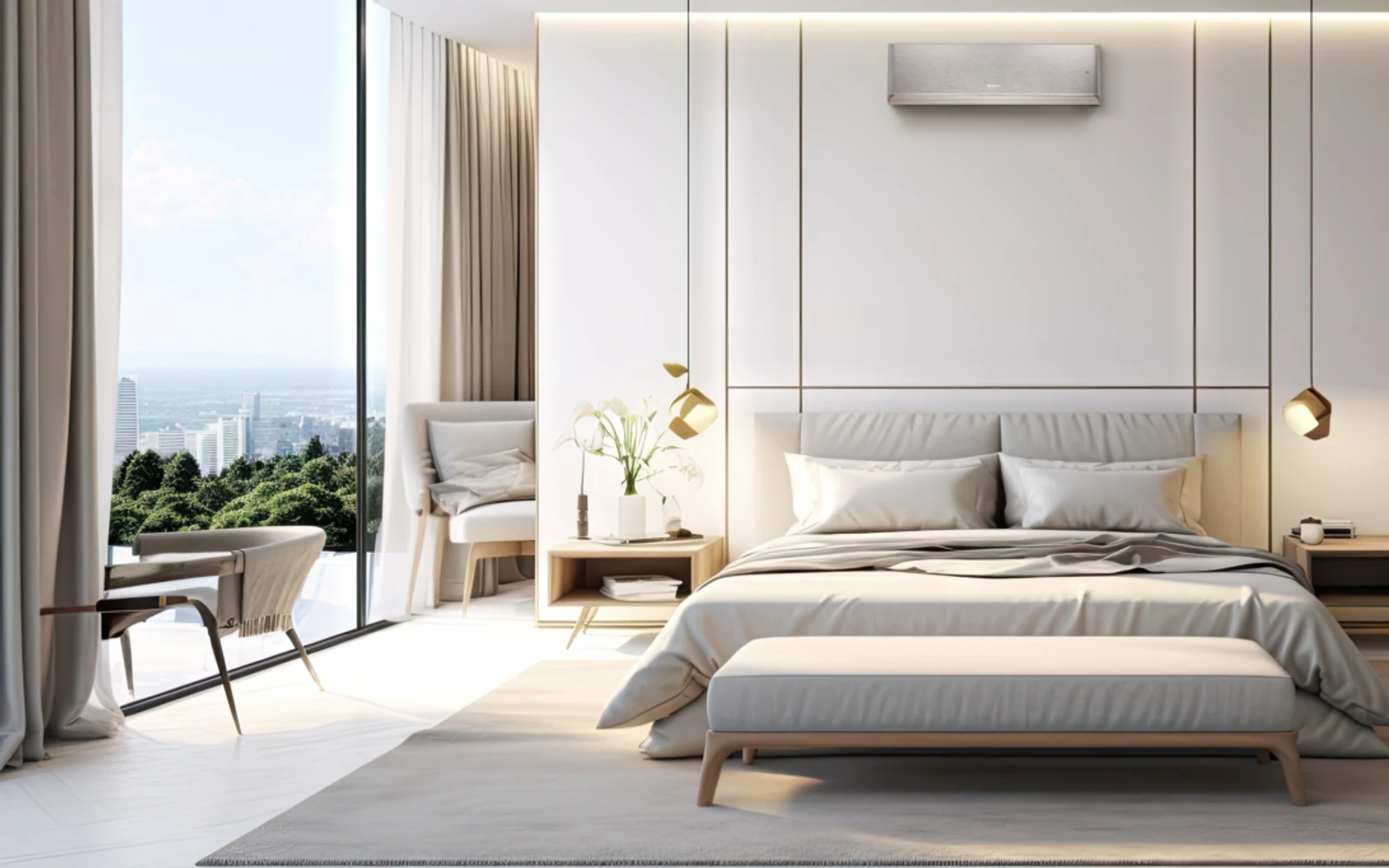 Gree Airy Champagne — oficjalna aranżacja producenta