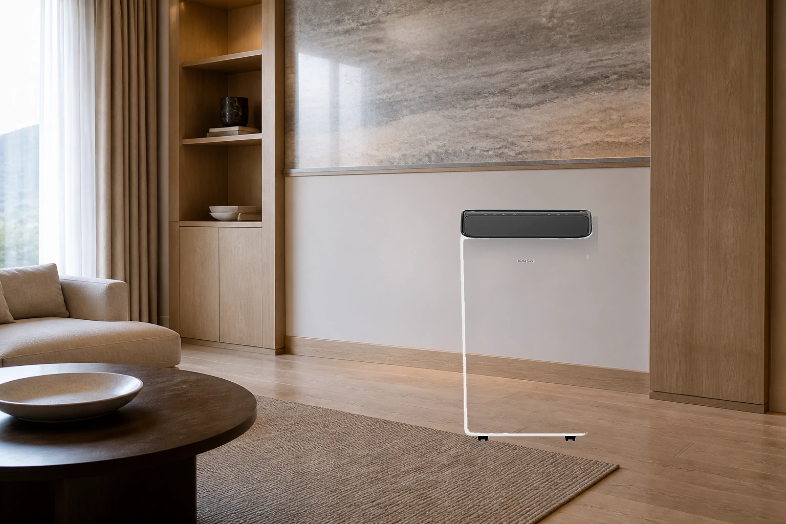 Kaisai KKPA A-line Przenośny w aranżacji nowoczesnego wnętrza