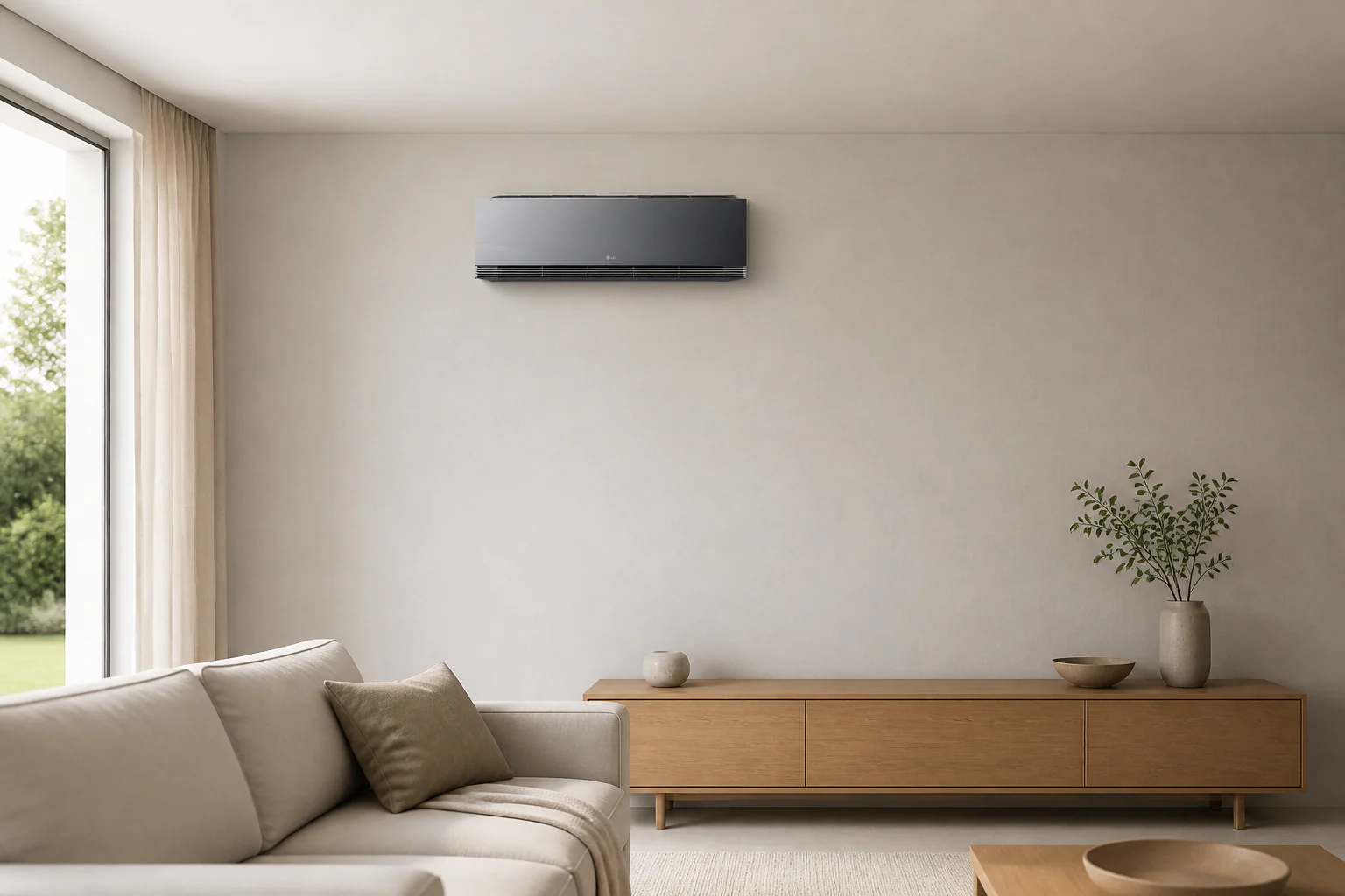 LG ARTCOOL AI Mirror Soft Air — ujęcie produktu 3