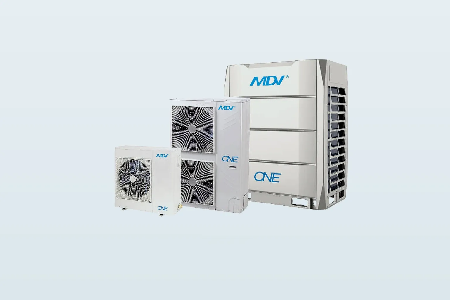 MDV VRF ONE PRO+ — wyraźny widok urządzenia na neutralnym tle