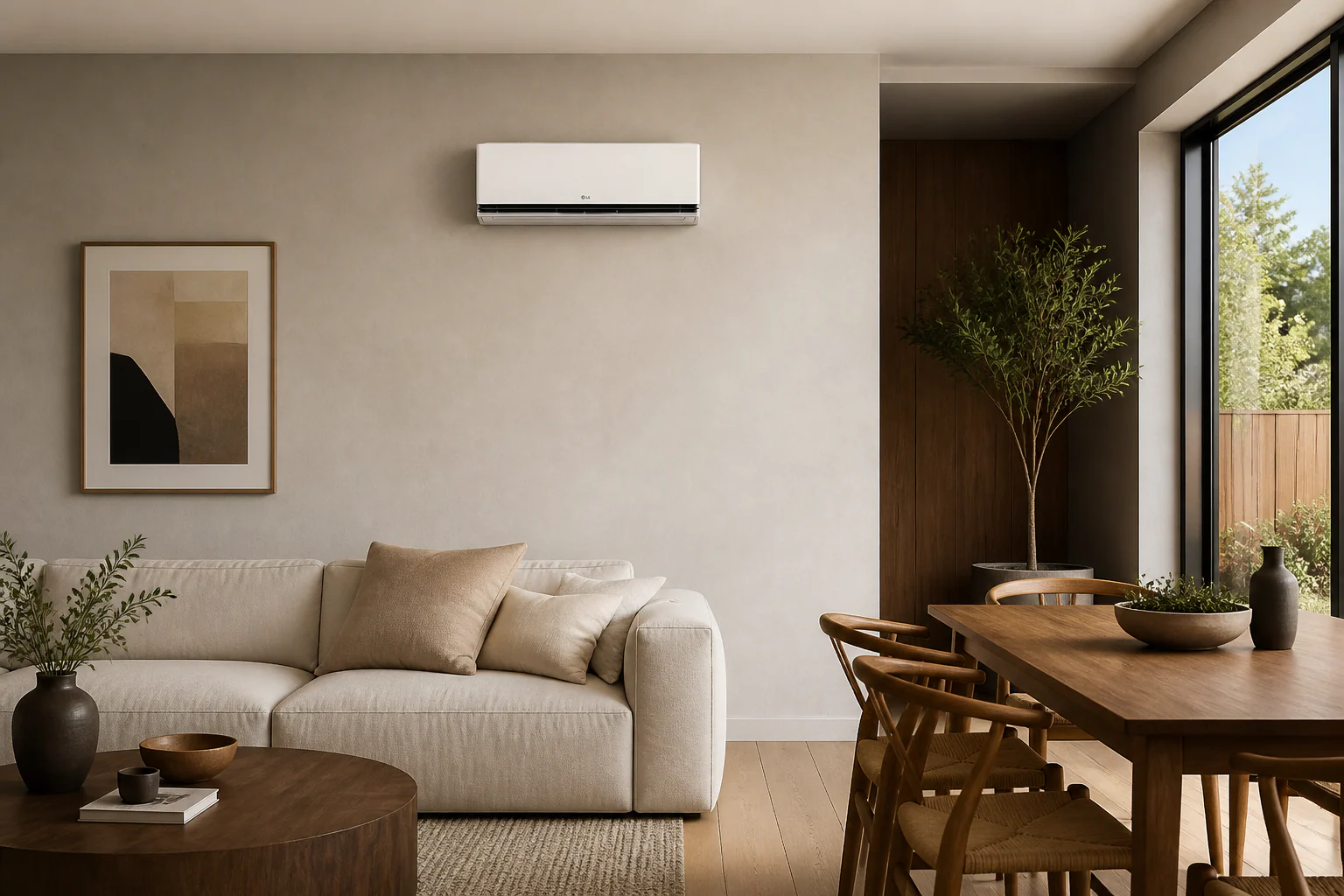 LG DUALCOOL AI Deluxe Soft Air — ujęcie produktu 2