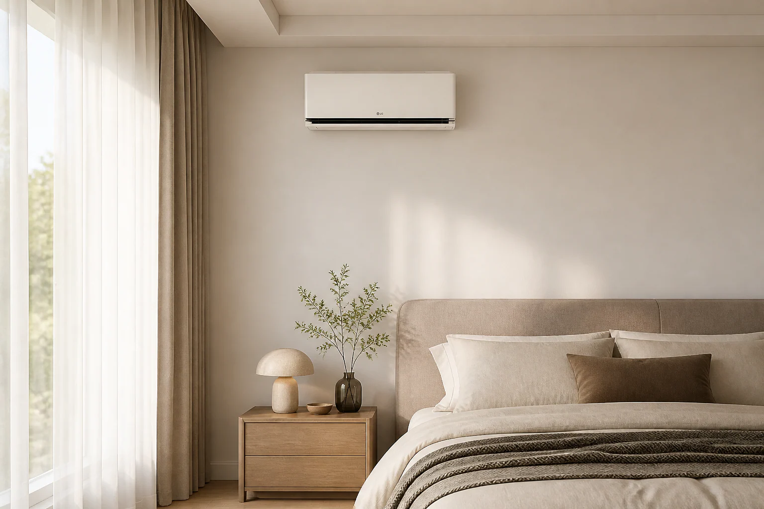 LG DUALCOOL AI Deluxe Soft Air — ujęcie produktu 4